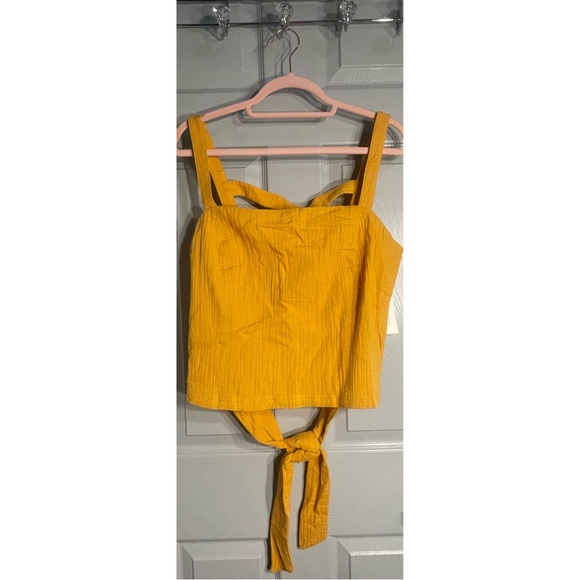 Anthropologie Smocked Tie-Back Tank NWT Size XL - Picture 10 of 16
